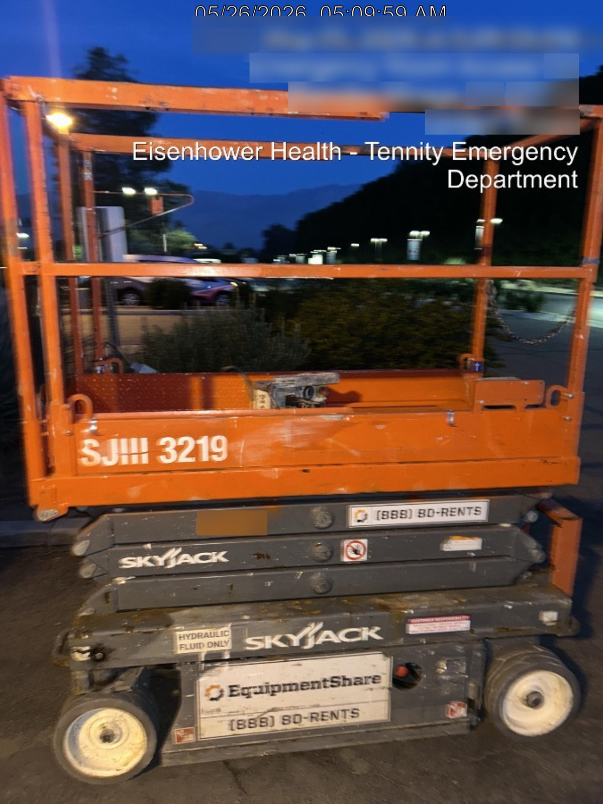 2019 Skyjack SJIII-3219 Standard w/Trojan Batteries