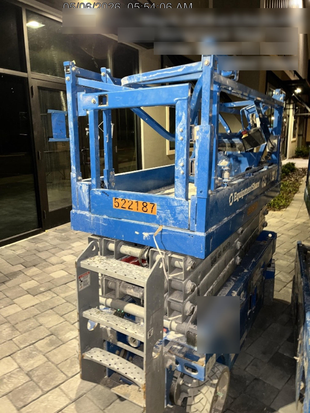 2020 Genie GS-1930 Solid Non Marking Tires, Beacon, Folding rails with half height swing gate