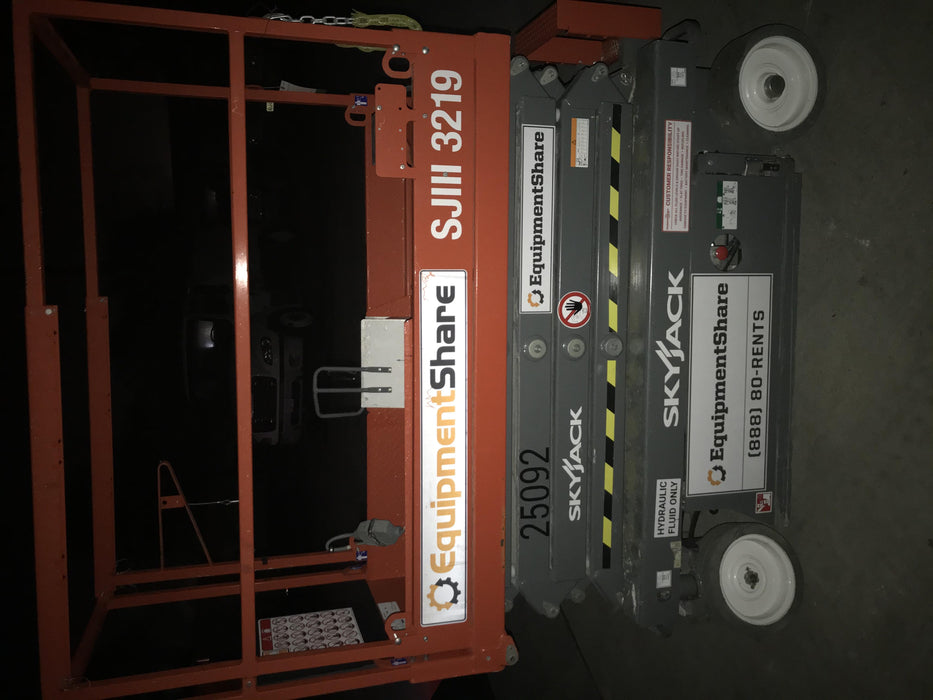 2019 Skyjack SJIII-3219 Skyjack SJIII3219 Standard w/Trojan Batteries