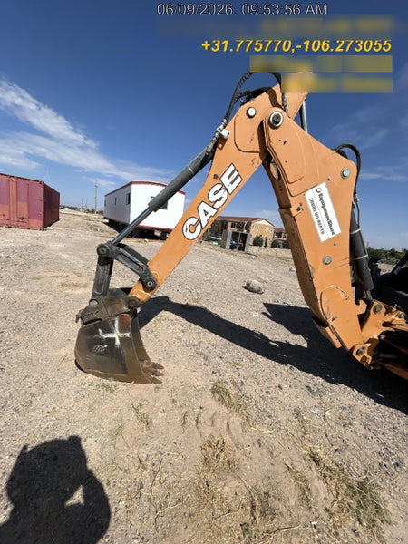 2019 Case 580N EP Canopy, 4WD, GP Front Bucket, Standard Stick, 2-Way Aux Hydraulics, ISO Controls