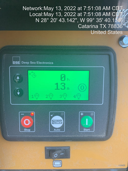 2022 Allmand NLV3GR (4) LED Light Fixture 350W, 23' Vertical Mast, 3kW Prime, Towable, Deep Sea L401, Leveling Jacks, Yanmar T4F 5.8hp