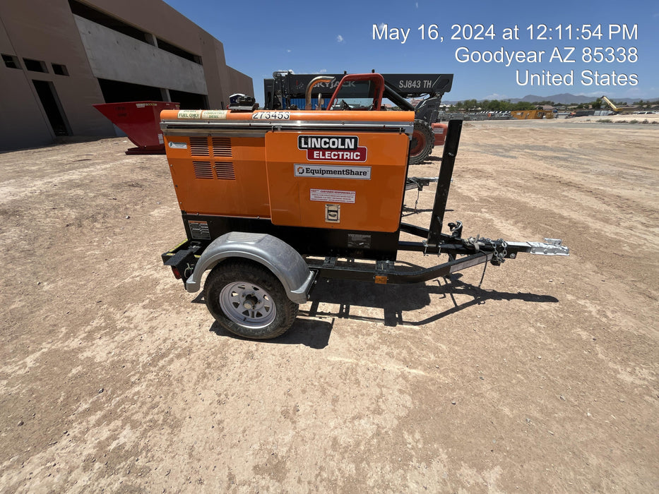 2022 Lincoln Electric LE400 Kubota V1505, Trlr, Cable Rack, Light Kit, ES Decals, T3