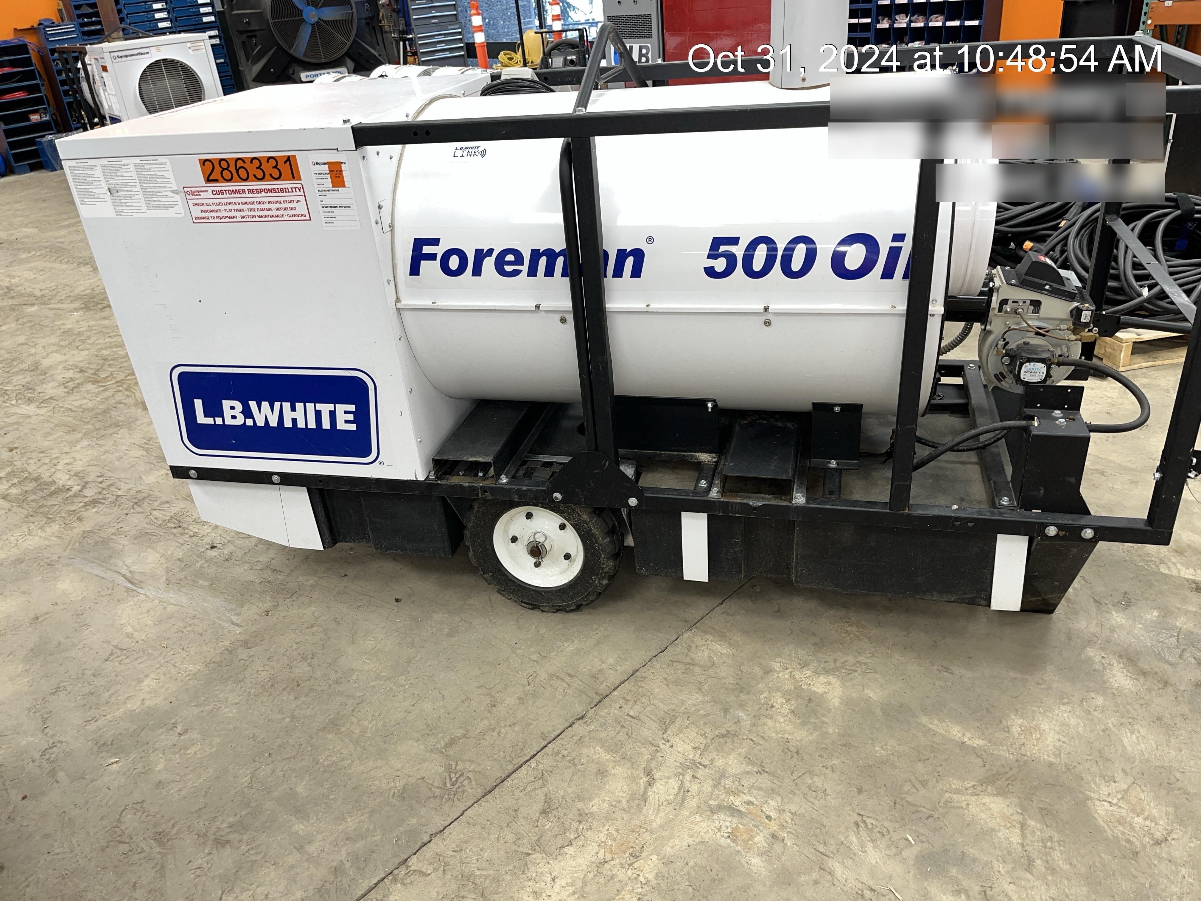 2022 LB WHITE Foreman 500 Oil