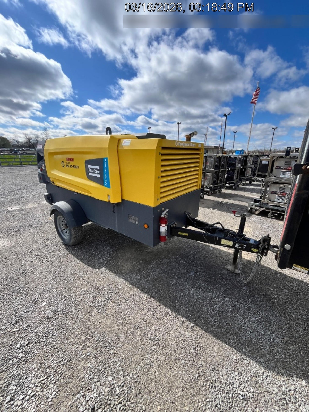 2023 ATLAS COPCO XAS 400-150 PACE