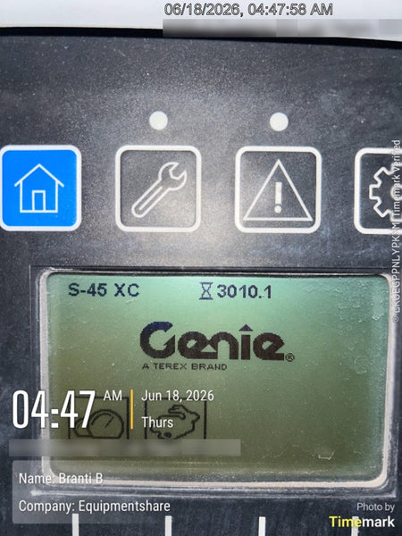 2020 GENIE S-45 XC