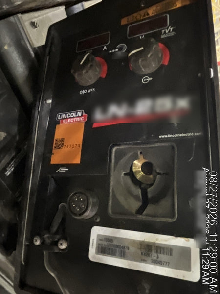 2026 LINCOLN ELECTRIC LN-25X w/Flowmeter