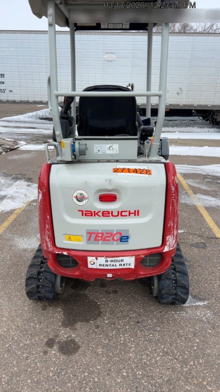 2022 TAKEUCHI TB20e