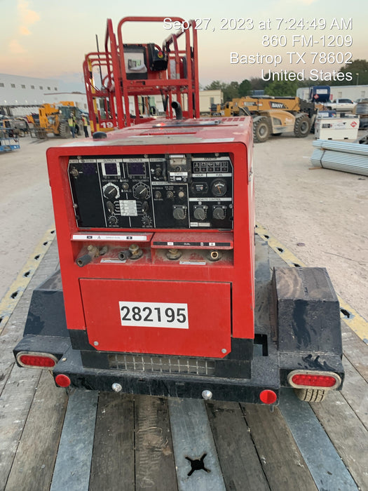 2022 Shindaiwa DGW400MDL Kubota D902 Engine, 23 HP, Dual Op Welder, Wire, Arc, Droop Stick, Tig, and CC Stick Functionality, Simulphase, 3 Phase and 1 Phase Gen Output, Single Axle NB Trlr, Slr Trckl Chrg 12V 12W, Fire Ext
