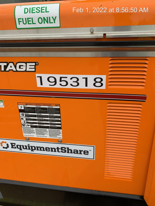 2021 Lincoln Electric Vantage 549X Ready Pak 3, ORANGE (includes trailer, cable rack, fender light kit)