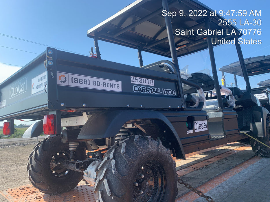 2023 Club Car CA1700D Canopy, Diesel, 4 Passenger