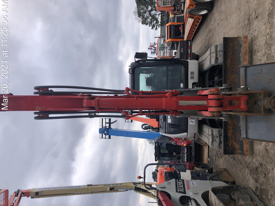 2020 Link-Belt 80X3EX 7'2" ARM, 17.7" rubber tracks, Multi function aux hydraulics