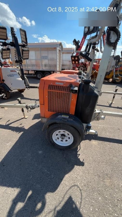 2024 Wanco WLTT-4MM4K Diesel, Deep Sea Controller, Shore Power Plug, Auto Start, (4) 350W LED Floodlights, 4kW Generator, 60 Gal Fuel Tank, 2" Ball, T3