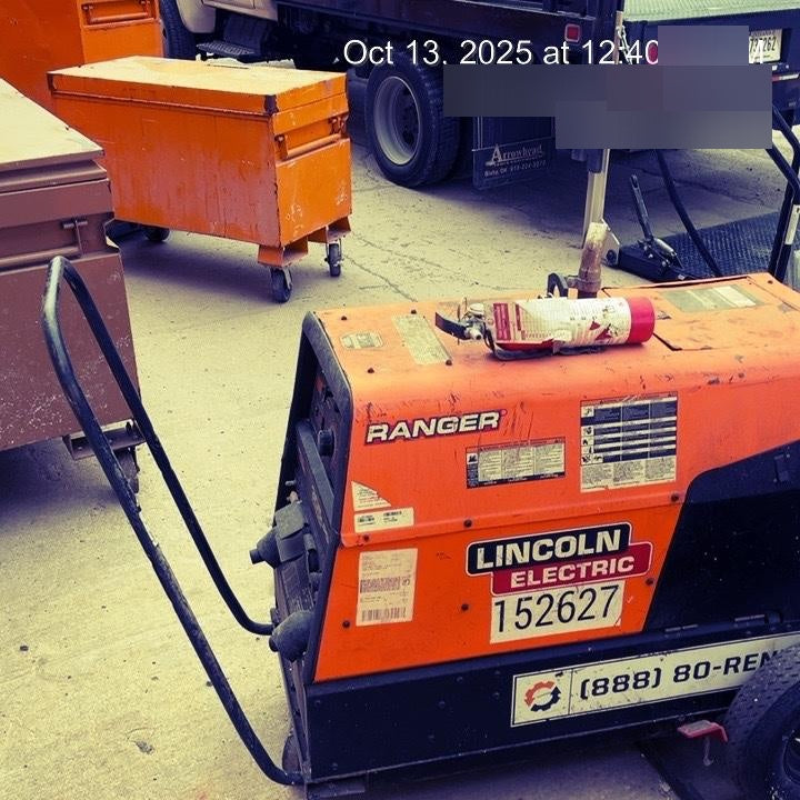 2021 Lincoln Electric Ranger 305 LPG LPG One-Pak (includes undercarriage, tank holder & tank strap) ORANGE