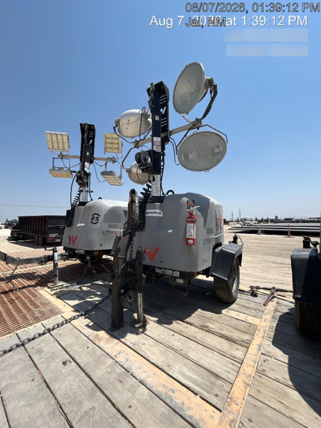 Wacker Neuson LTV6K-MH Wacker Neuson LTV6K Mobile Light Tower w/Fuel Level Sensor Installed