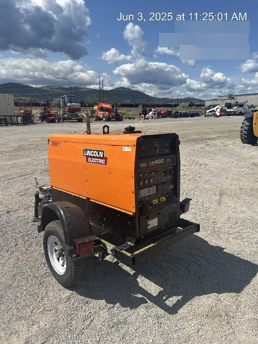 2022 Lincoln Electric LE400 Kubota V1505, Trlr, Cable Rack, Light Kit, ES Decals, T3