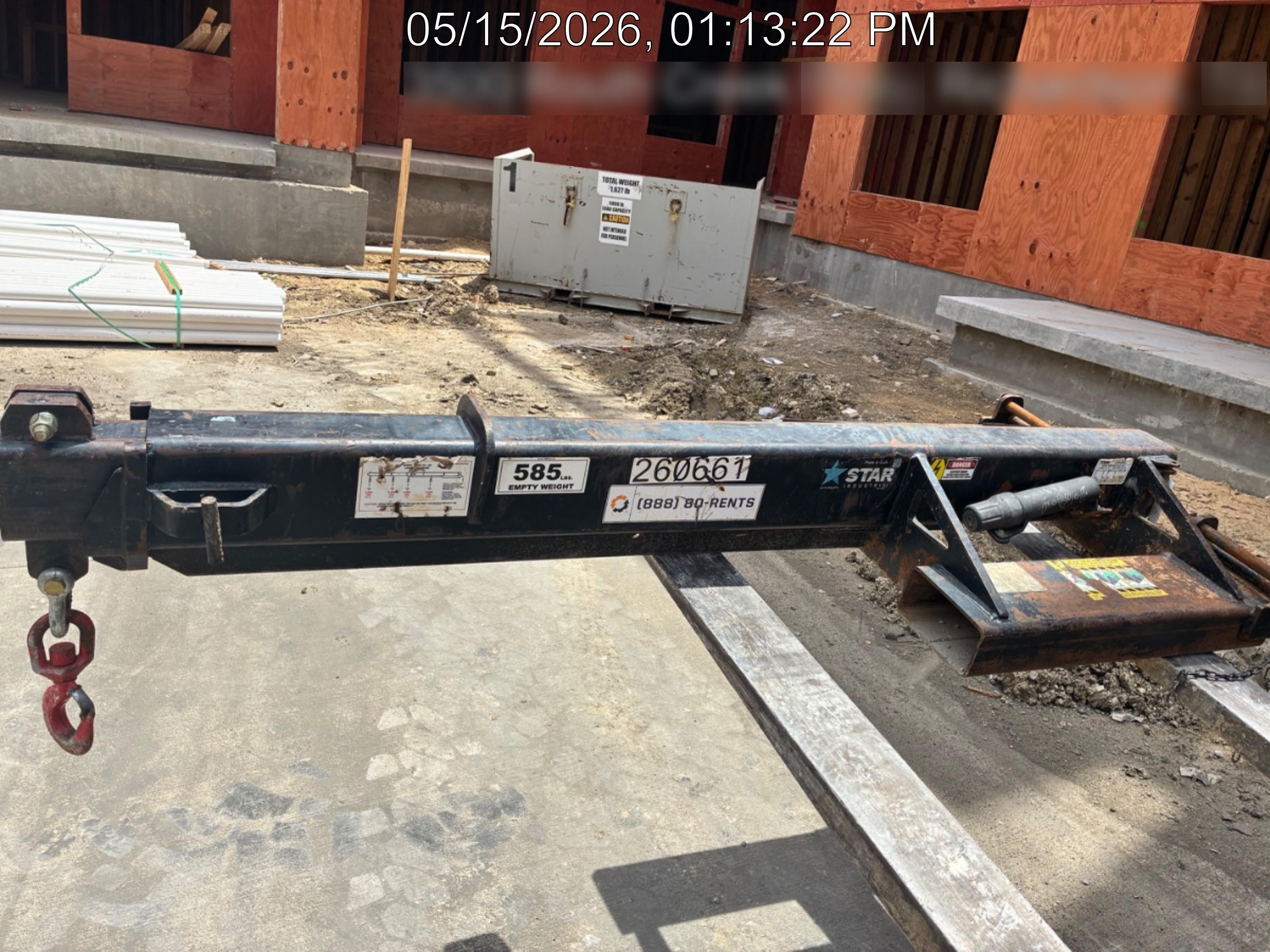 2022 STAR INDUSTRIES M1360B - Star JIB Boom