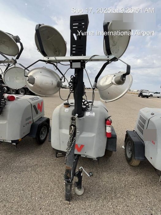 Wacker Neuson LTV6K-MH Wacker Neuson LTV6K Mobile Light Tower w/Fuel Level Sensor Installed