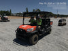 2021 Kubota RTV-X1140W-H Plastic Canopy, Windshield Acrylic Clear, LED Strobe Light, Wire Harness Kit, Back up Alarm