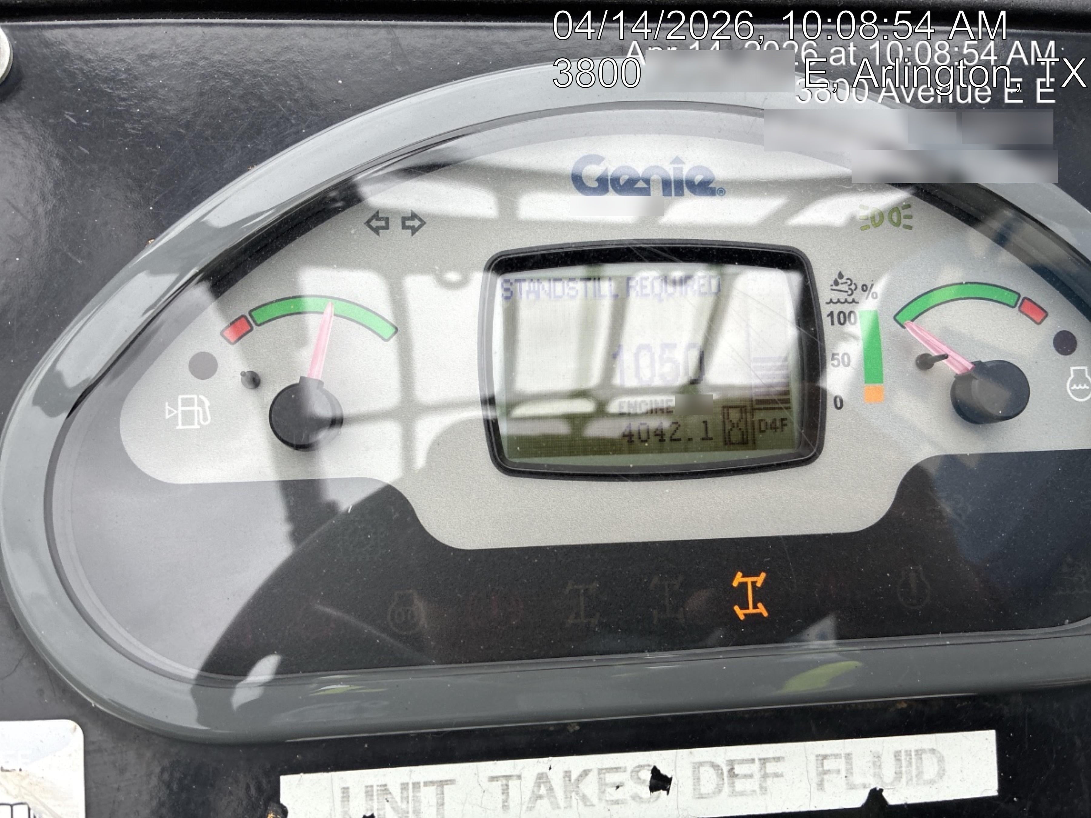 2017 GENIE GTH-1056