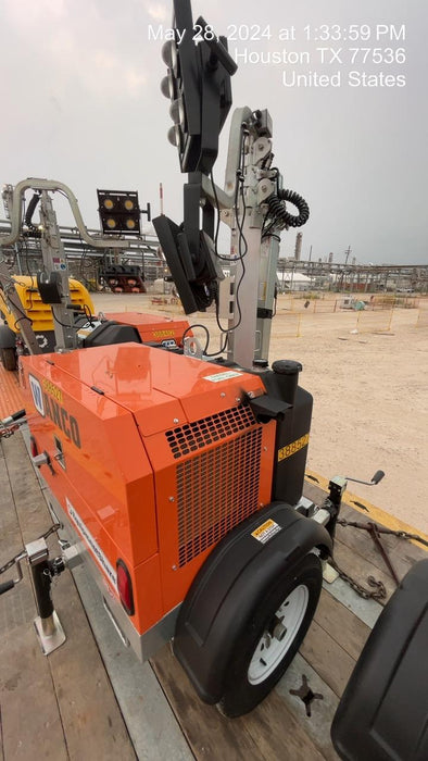 2024 Wanco WLTT-4MM4K Diesel, Deep Sea Controller, Shore Power Plug, Auto Start, (4) 350W LED Floodlights, 4kW Generator, 60 Gal Fuel Tank, 2" Ball, T3