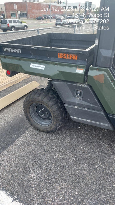 2021 Yanmar YU1000 Canopy, Steel Wheel, Poly WindShield, Beacon, Backup Alarm