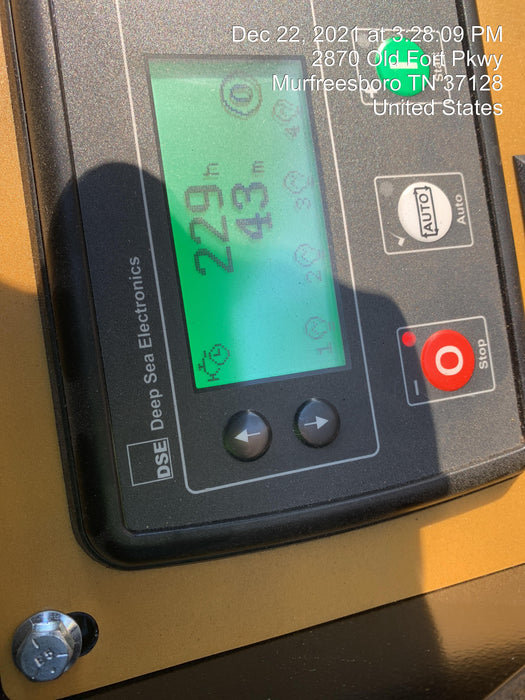 2021 Allmand NLV3GR (4) LED Light Fixture 350W, 23' Vertical Mast, 3kW Prime, Towable, Deep Sea L401, Leveling Jacks, Yanmar T4F 5.8hp