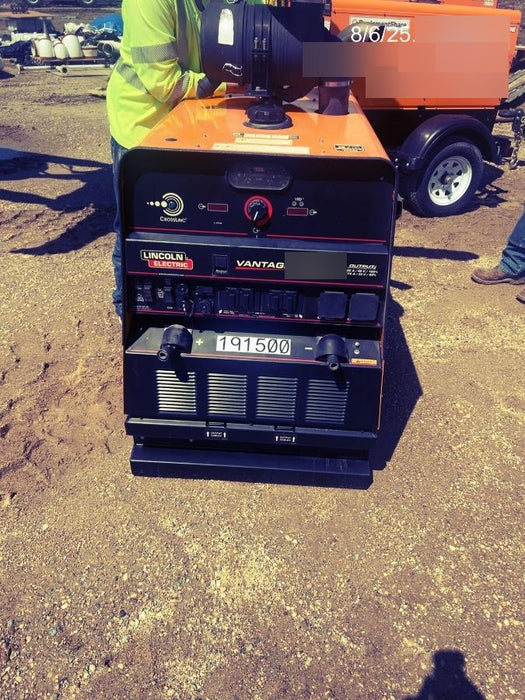 2021 Lincoln Electric Vantage 549X Ready Pak 3, ORANGE (includes trailer, cable rack, fender light kit)