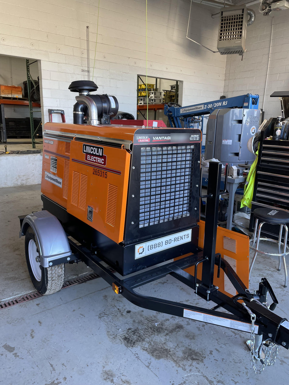 2022 Lincoln Electric Vantage 549X Crosslink Technology, Trailer Mounted, ES Decals, T3