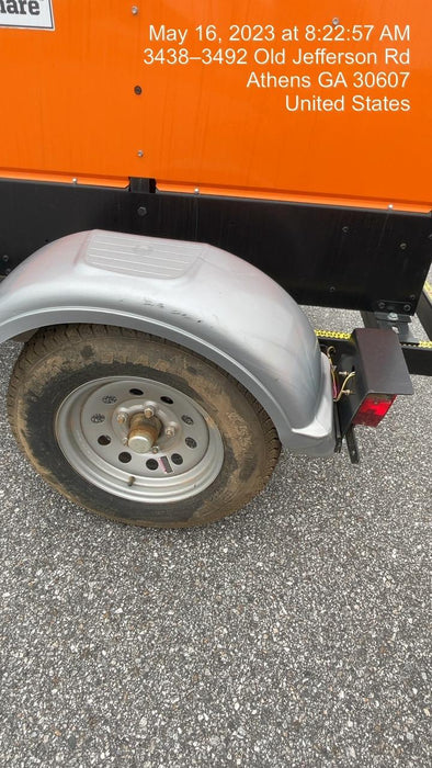 2022 Lincoln Electric LE400 Kubota V1505, Trlr, Cable Rack, Light Kit, ES Decals, T3