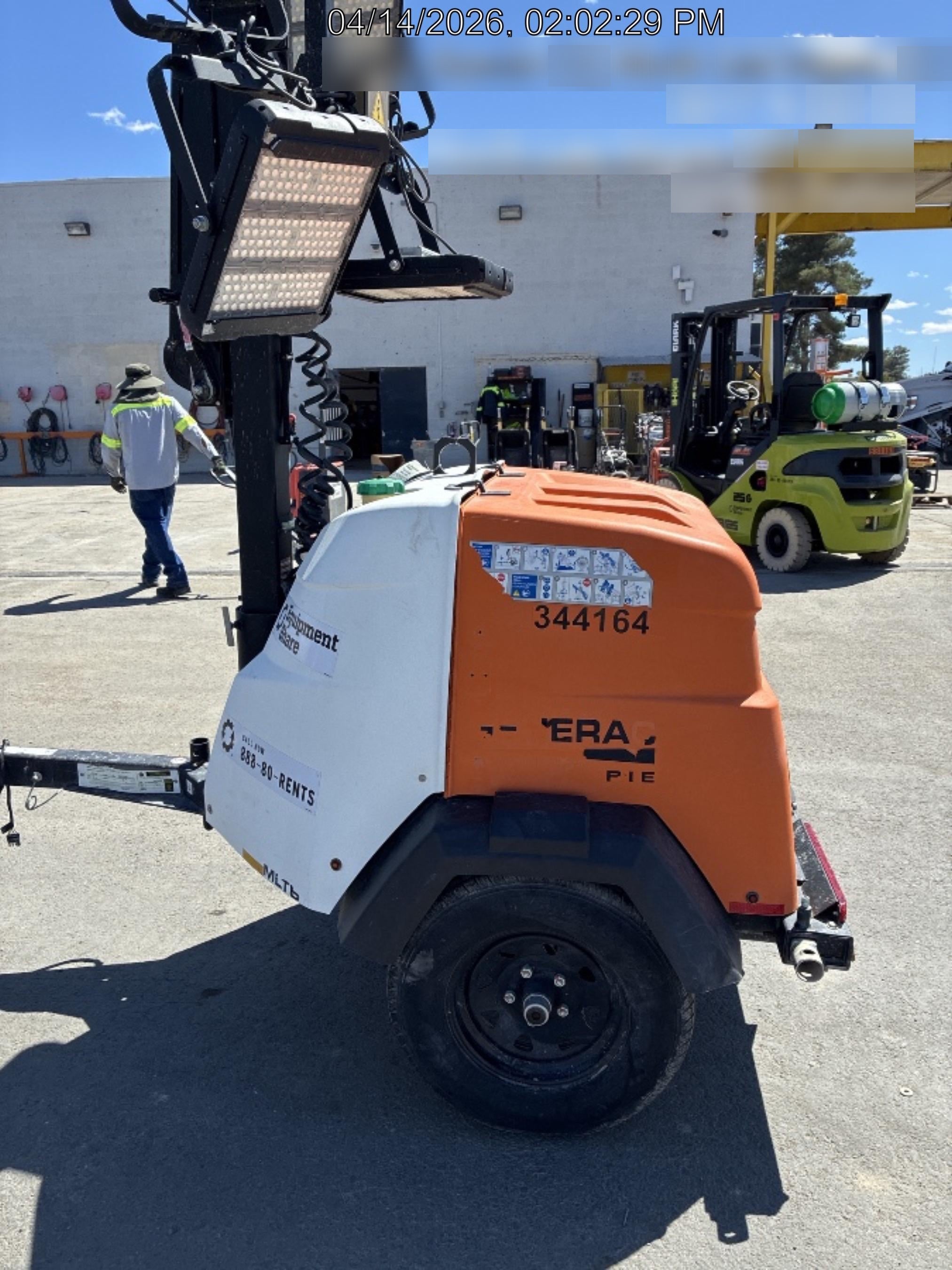 2023 Generac MLT2 Diesel, Flex Switch 120V Input, Powerzone Controller, (4) 320W LED Lights, 4kW Generator, 39.9 Gal Fuel Tank, 2" Ball, T3
