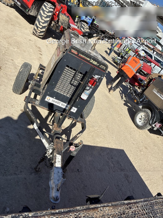 2019 Lincoln Electric Vantage 322 Welder Ready-Pak 3, Two wheel trailer, Fender and Light kit, Cable Rack