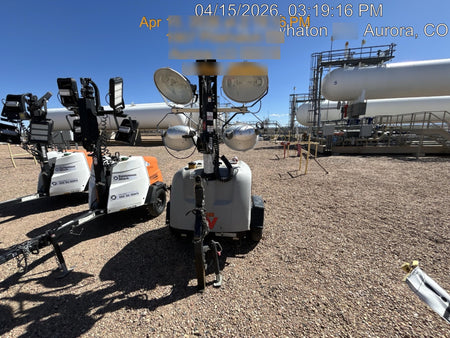 2018 Wacker Neuson LTV6L-MH Wacker Neuson LTV6L Mobile Light Tower w/Fuel Level Sensor Installed