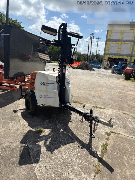 2024 Generac MLT2 Diesel, Flex Switch 120V Input, Powerzone Controller, 
(4) 320W LED Lights, 4kW Generator, 39.9 Gal Fuel Tank, 2" Ball, T3