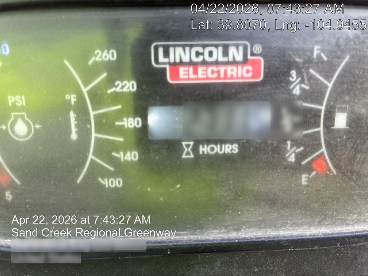 2021 Lincoln Electric Vantage 549X Ready Pak 3, ORANGE (includes trailer, cable rack, fender light kit)
