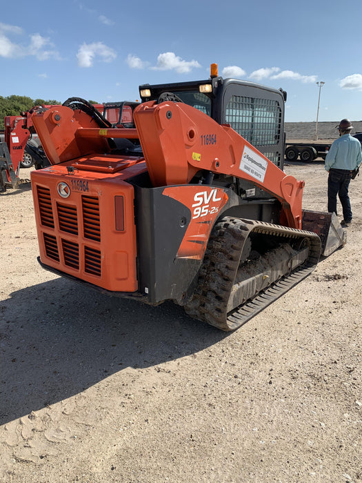 2020 Kubota SVL95-2SHC Cab, Rubber Tracks, Hydraulic Quick Coupler