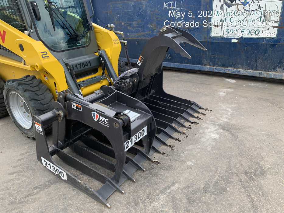 2018 PALADIN 78" Skeleton Grapple Bucket - Paladin