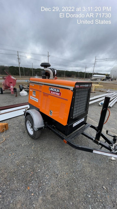 2022 Lincoln Electric Vantage 549X Crosslink Technology, Trailer Mounted, ES Decals, T3