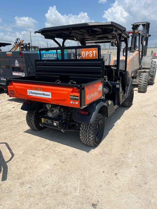 2022 Kubota RTV-X1140W-H Plastic Canopy, Windshield Acrylic Clear, LED Strobe Light, Wire Harness Kit, Back up Alarm