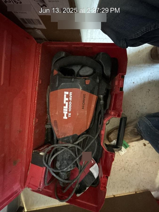 2021 HILTI TE 1000-AVR