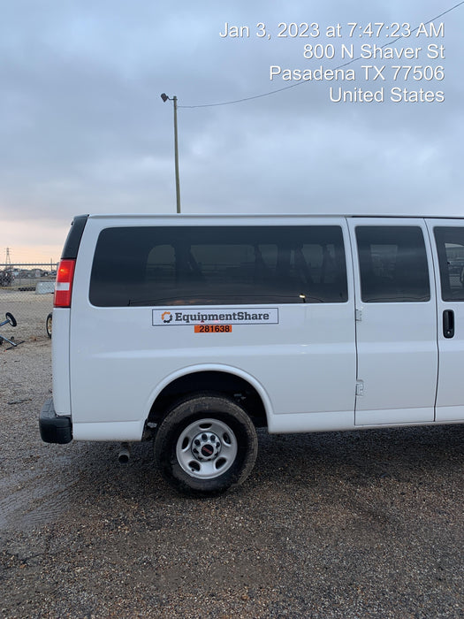 2023 GMC Savana 3500 - Rental