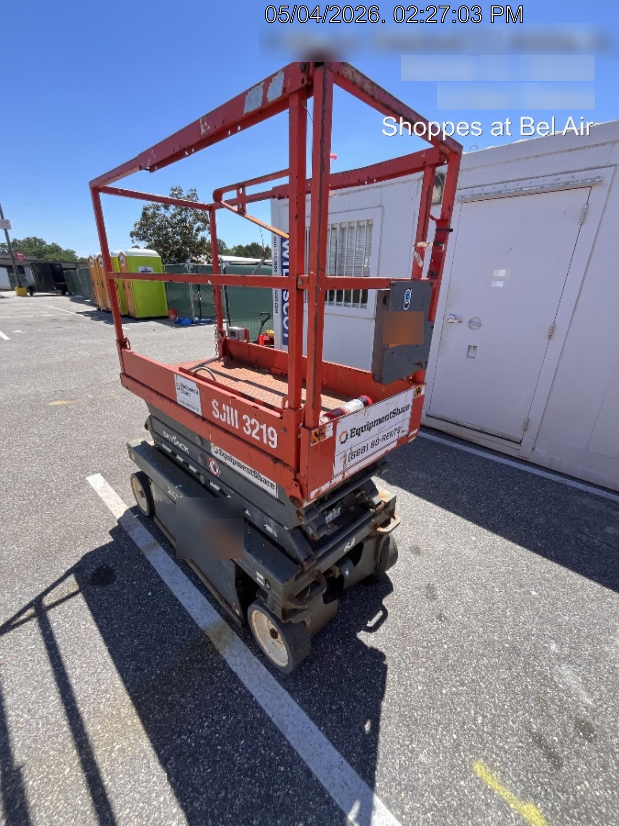 2019 Skyjack SJIII-3219 Standard w/Trojan Batteries