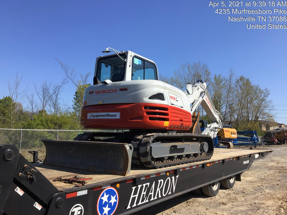 2020 Takeuchi TB290C Cab/Heat/Air, Rubber Tracks, Manual TAG QC