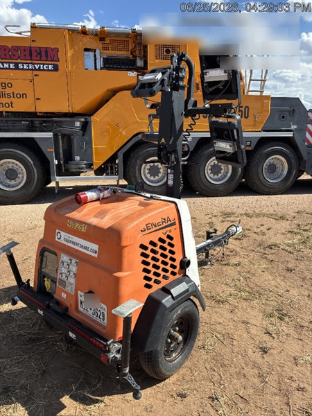2024 Generac MLT2 Diesel, Flex Switch 120V Input, Powerzone Controller, 
(4) 320W LED Lights, 4kW Generator, 39.9 Gal Fuel Tank, 2" Ball, T3