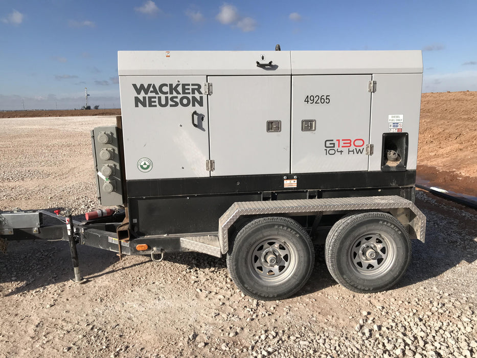 2019 WACKER NEUSON G130