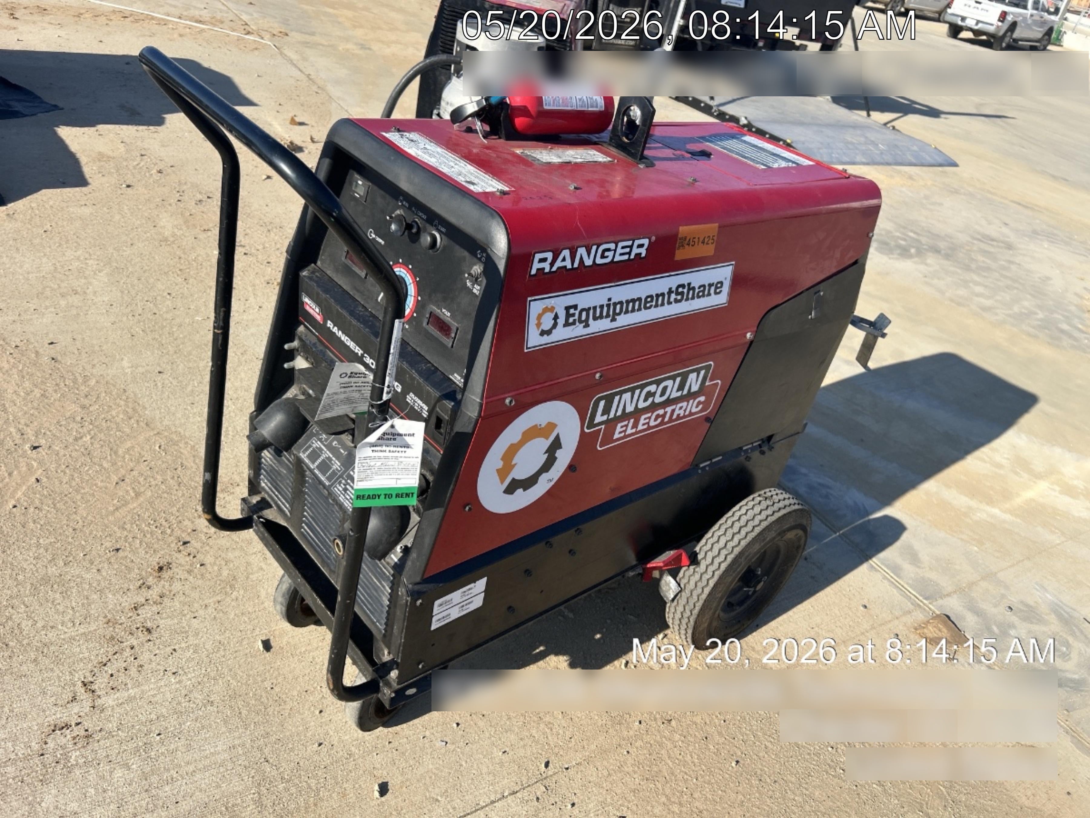 2024 LINCOLN ELECTRIC Ranger 305 LPG