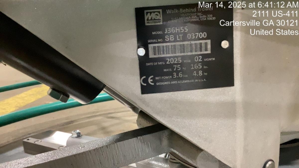 2025 MULTIQUIP J36H55