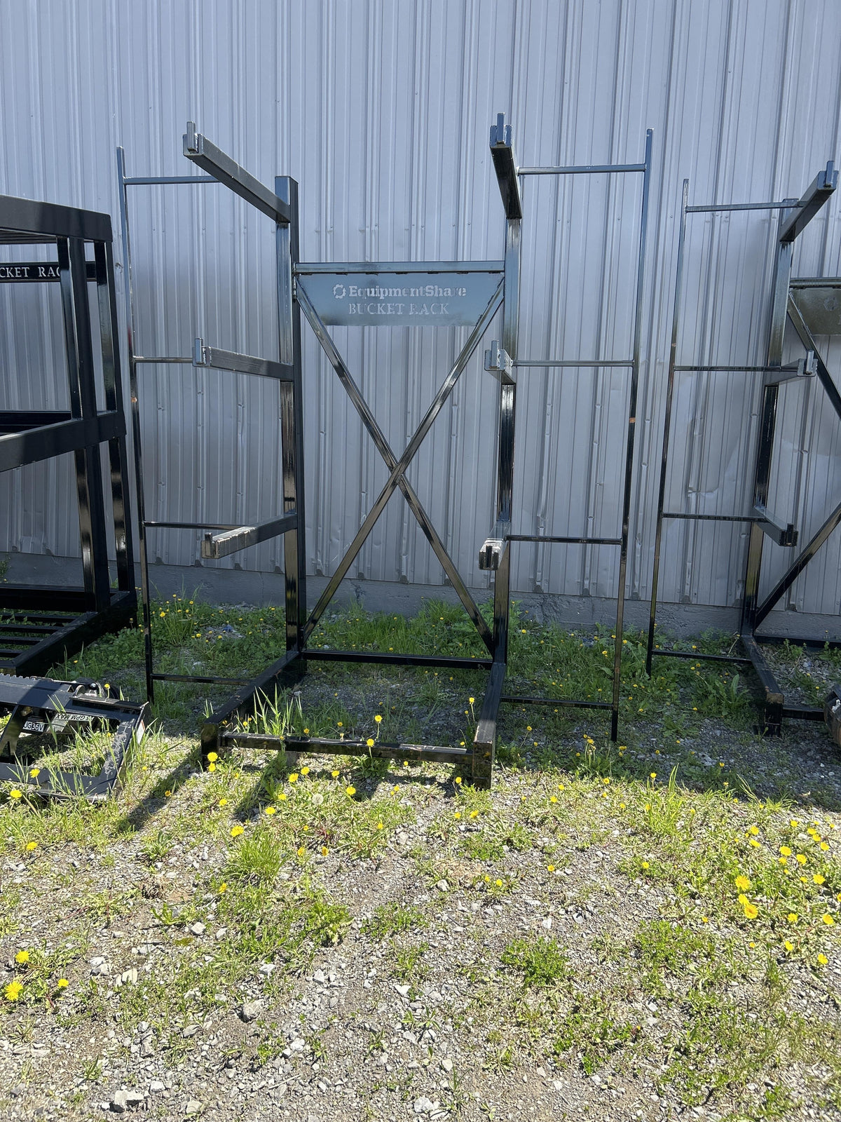 2024 FLUID POWER SUPPORT Four Bucket Rack