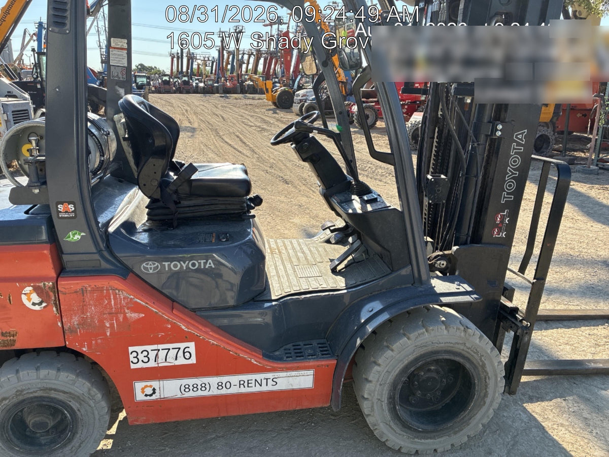 2023 TOYOTA 8FGU30 LP - Quad