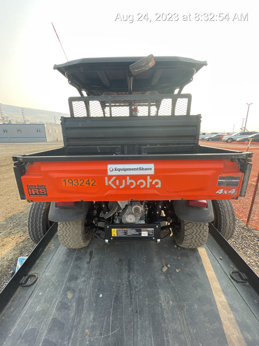2021 Kubota RTV-X1140W-H Plastic Canopy, Windshield Acrylic Clear, LED Strobe Light, Wire Harness Kit, Back up Alarm