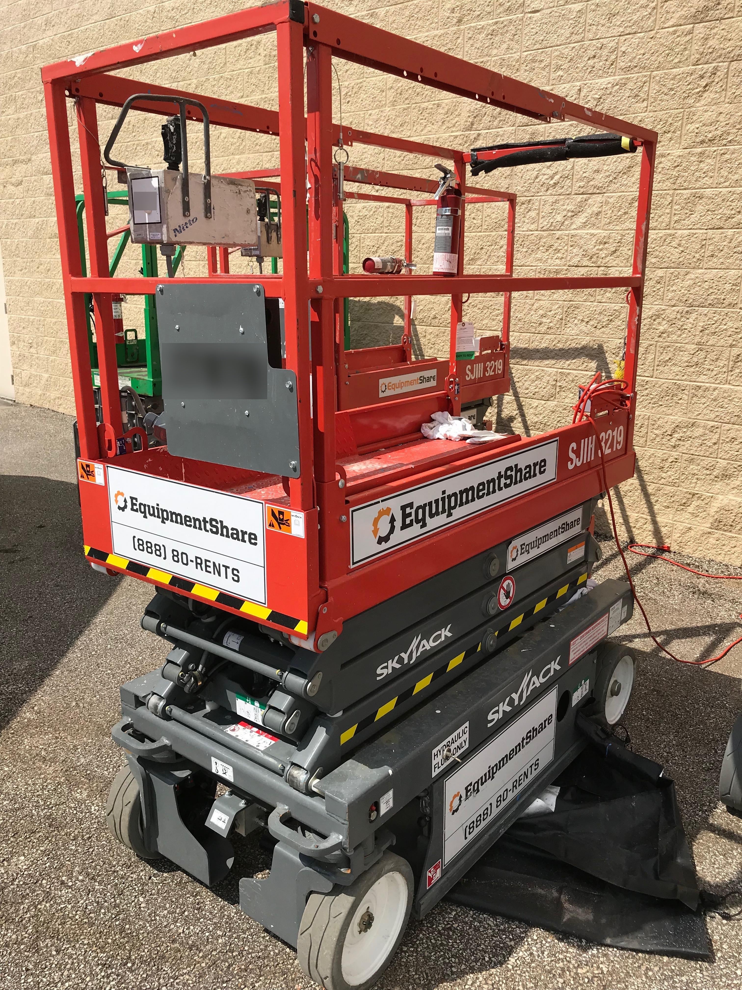 2019 Skyjack SJIII-3219 Standard Options